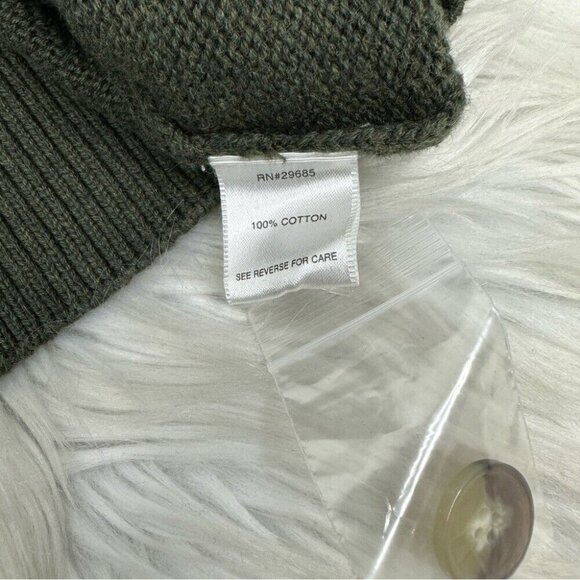 Pendleton Women’s Green Collared Button Down Y2K Cardigan Knit Sweater S/C36 - Picture 8 of 11